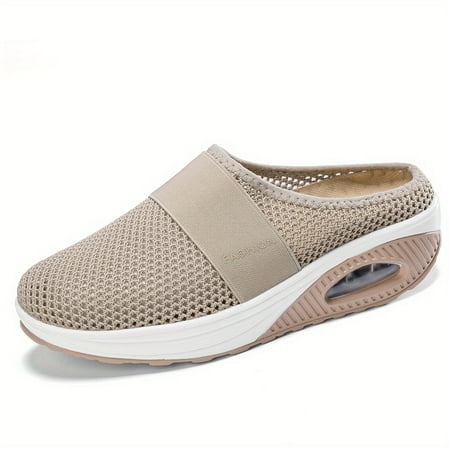 Women s Flying Woven Mesh Sandals Casual Air Cushion Sole Mules Breathable & Lightweight Mule Sneakers
Women s Flying Woven Mesh Sandals Casual Air Cushion Sole Mules Breathable & Lightweight Mule Sneakers
