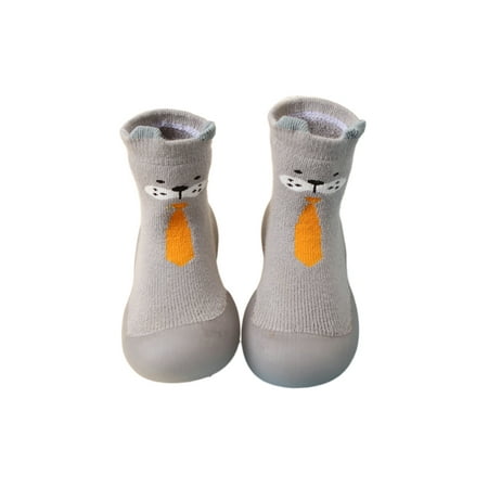 SIMANLAN Infant First Walkers Boots Prewalker Floor Slippers Rubber Sole Socks Slipper Indoor Outdoor Comfort Sock Boot Daily Anti Collision Crib Shoe Gray 6C
SIMANLAN Infant First Walkers Boots Prewalker Floor Slippers Rubber Sole Socks Slipper Indoor Outdoor Comfort Sock Boot Daily Anti Collision Crib Shoe Gray 6C