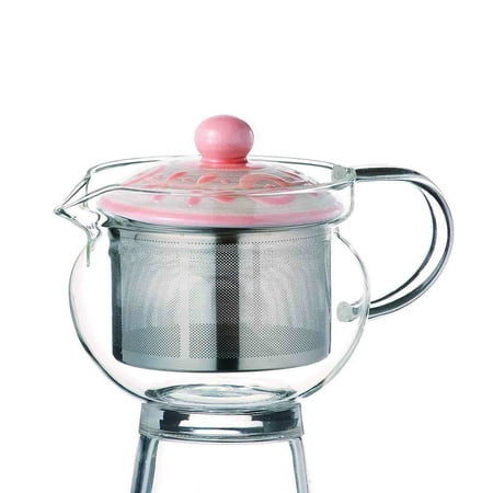 Saikai Pottery Hasamiyaki Garden Glass Pot Pink (with Super Stainless Tea Strainer) 12790
Saikai Pottery Hasamiyaki Garden Glass Pot Pink (with Super Stainless Tea Strainer) 12790