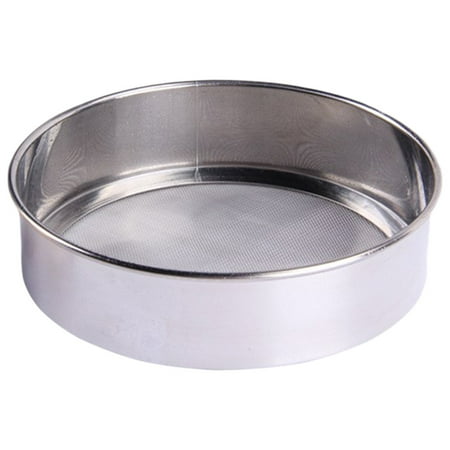 Flour Sifter Mesh Strainer Baking Fine Sieve Sifting Stainless Steel Straining Tool
Flour Sifter Mesh Strainer Baking Fine Sieve Sifting Stainless Steel Straining Tool