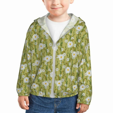 Sun Hoodie for Kids Daisies Flowers Bouquet Long Sleeve Swim Fishing Shirts Sun Protection Zip Up Jacket Clothing Athletic Hoodie
Sun Hoodie for Kids Daisies Flowers Bouquet Long Sleeve Swim Fishing Shirts Sun Protection Zip Up Jacket Clothing Athletic Hoodie