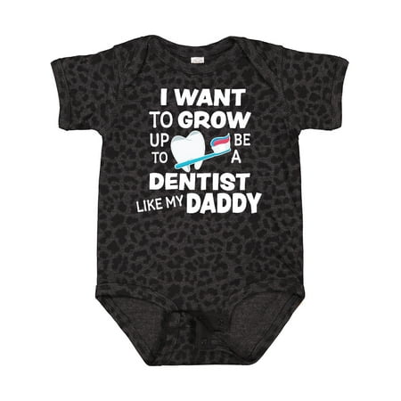 Inktastic I Want to Grow Up to Be a Dentist Like My Daddy Gift Baby Boy or Baby Girl Bodysuit
Inktastic I Want to Grow Up to Be a Dentist Like My Daddy Gift Baby Boy or Baby Girl Bodysuit