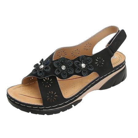 new home gifts for home Women s Ladies Fashion Casual Crystal Flower Wedges Platforms Sandals Shoes PU Black
new home gifts for home Women s Ladies Fashion Casual Crystal Flower Wedges Platforms Sandals Shoes PU Black