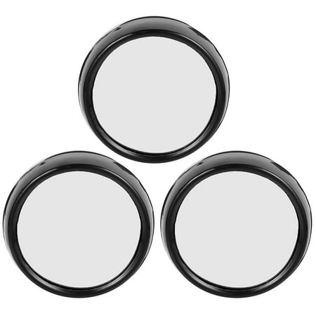 HOMEMAXS 3pcs Computer Mirror Office Desk Mirror Mini Laptop Mirror Cubical Accessory