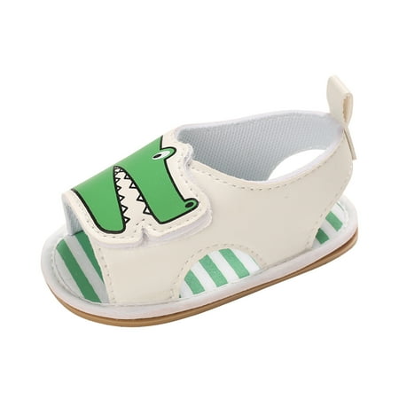 DNDKILG Baby Toddler Girls Boy Outdoor Cartoon Sandals Slippers Newborn Infant Soft Sole Beach Summer First Walkers Shoes White 0-18M 13
DNDKILG Baby Toddler Girls Boy Outdoor Cartoon Sandals Slippers Newborn Infant Soft Sole Beach Summer First Walkers Shoes White 0-18M 13