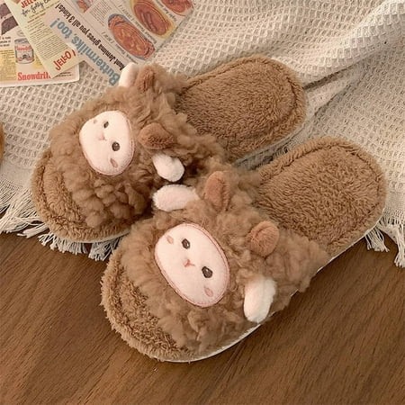 CoCopeaunt Women Home Cotton Slippers Indoor House Shoes Warm Plush Slipper Cute Fluffy Fur Sheep Plush Slippers Couple Cotton Slippers
CoCopeaunt Women Home Cotton Slippers Indoor House Shoes Warm Plush Slipper Cute Fluffy Fur Sheep Plush Slippers Couple Cotton Slippers