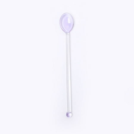 1PC Creative Glass Spoon Kitchen Utensils Long-handled Juice Spoon Coffee Stirring Spoon Cute Colorful Glass Stirring Rod
1PC Creative Glass Spoon Kitchen Utensils Long-handled Juice Spoon Coffee Stirring Spoon Cute Colorful Glass Stirring Rod