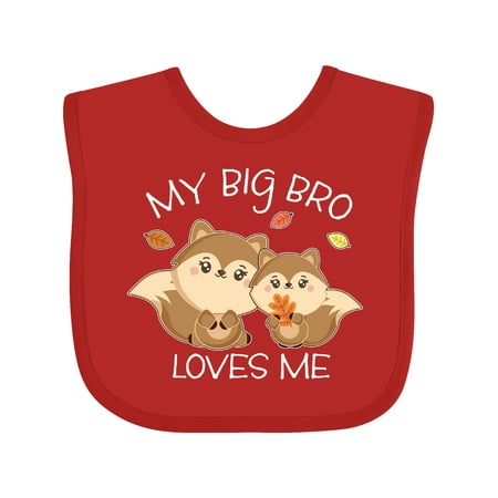 Inktastic My Big Bro Loves Me with Cute Squirrels in Autumn Gift Baby Boy or Baby Girl Bib
Inktastic My Big Bro Loves Me with Cute Squirrels in Autumn Gift Baby Boy or Baby Girl Bib