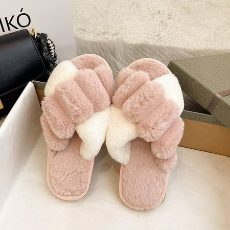 CoCopeanut 2022 New Design Women Winter House Furry Slippers Women Cross Fluffy Fur Home Slides Flat Indoor Floor Shoes Ladies Flip Flops
CoCopeanut 2022 New Design Women Winter House Furry Slippers Women Cross Fluffy Fur Home Slides Flat Indoor Floor Shoes Ladies Flip Flops