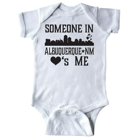 Inktastic Albuquerque New Mexico Someone Loves Me Skyline Gift Baby Boy or Baby Girl Bodysuit
Inktastic Albuquerque New Mexico Someone Loves Me Skyline Gift Baby Boy or Baby Girl Bodysuit