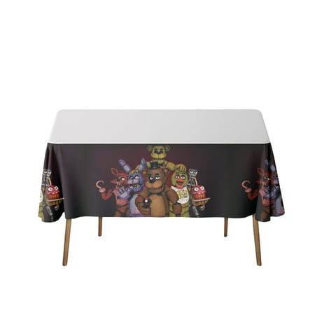 1pcs Five Nights at Freddy s Tablecloth Disposable
