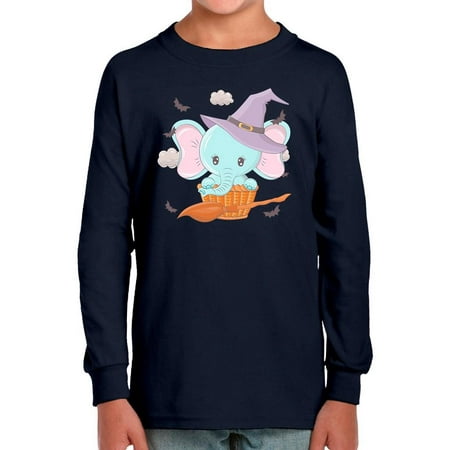 Cute Baby Elephant W Broom Long Sleeve Toddler -Image by Shutterstock 4 Toddler