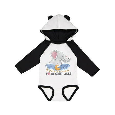 Inktastic I Love My Great Uncle Cute Elephants with Moon and Stars Gift Baby Boy or Baby Girl Long Sleeve Bodysuit
Inktastic I Love My Great Uncle Cute Elephants with Moon and Stars Gift Baby Boy or Baby Girl Long Sleeve Bodysuit