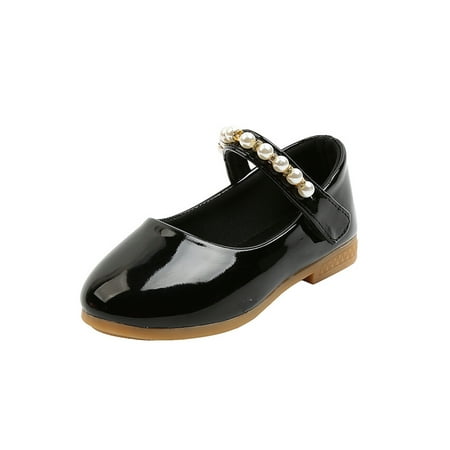 Harsuny Children Flats Magic Tape Princess Shoes Pearl Mary Jane Party Non-slip Breathable Loafers Comfort Flat Shoe Black 7C
Harsuny Children Flats Magic Tape Princess Shoes Pearl Mary Jane Party Non-slip Breathable Loafers Comfort Flat Shoe Black 7C