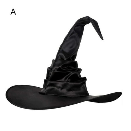 SSBSM Halloween Hat Enhance Atmosphere Wide Brim Good Halloween Witch Hat with Bat Pendant
SSBSM Halloween Hat Enhance Atmosphere Wide Brim Good Halloween Witch Hat with Bat Pendant