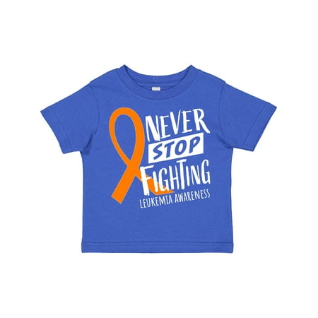 Inktastic Never Stop Fighting Leukemia Awareness Orange Ribbon Gift Toddler Boy or Toddler Girl T-Shirt
Inktastic Never Stop Fighting Leukemia Awareness Orange Ribbon Gift Toddler Boy or Toddler Girl T-Shirt