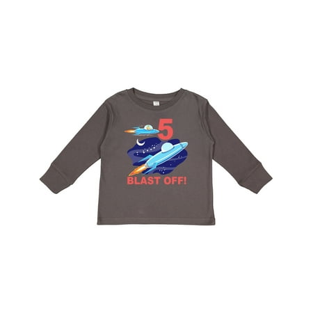 Inktastic Outer Space 5th Birthday Gift Toddler Boy or Toddler Girl Long Sleeve T-Shirt
Inktastic Outer Space 5th Birthday Gift Toddler Boy or Toddler Girl Long Sleeve T-Shirt