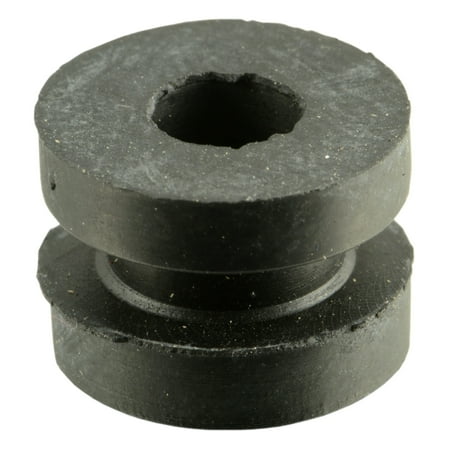 7/32 x 17/32 x 0.4 Black Rubber Grommets GRMTR-067 (10 pcs.)