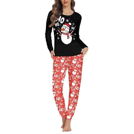 STUOARTE Cotton Pajamas for Women Christmas Snowflake 2 Piece Pjs Loose Fitting Long Sleeve Crew Neck Breathable Thermal Warmth Loungewear Size 3XL
STUOARTE Cotton Pajamas for Women Christmas Snowflake 2 Piece Pjs Loose Fitting Long Sleeve Crew Neck Breathable Thermal Warmth Loungewear Size 3XL