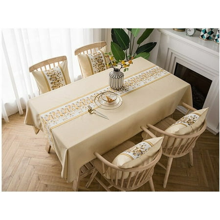 UMMH Flower Decorative Linen Tablecloth With Tassel Waterproof Oilproof Thicken Rectangular Wedding Dining Tea Table Cloth
UMMH Flower Decorative Linen Tablecloth With Tassel Waterproof Oilproof Thicken Rectangular Wedding Dining Tea Table Cloth