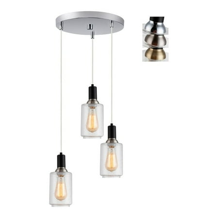 Woodbridge Lighting Blake 4.5 Metal Cluster with Vintage Bulb in Satin Nickel
Woodbridge Lighting Blake 4.5 Metal Cluster with Vintage Bulb in Satin Nickel