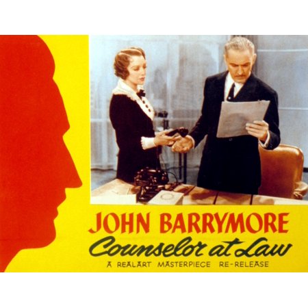 Counsellor At Law Rolled Canvas Art - (14 x 11)