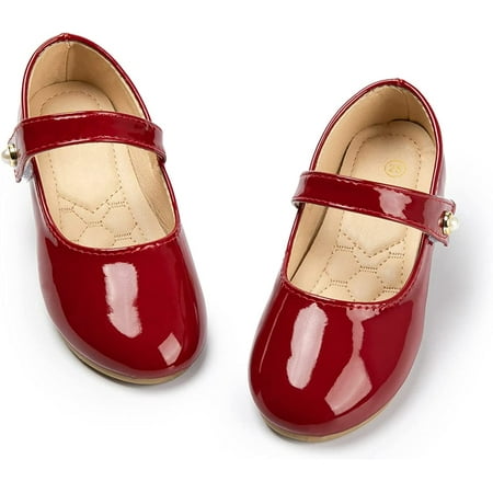 QWZNDZGR Toddler Little Girls Flower Dress Shoes Mary Jane Ballet Flats Easter Party School Princess Wedding Shoes
QWZNDZGR Toddler Little Girls Flower Dress Shoes Mary Jane Ballet Flats Easter Party School Princess Wedding Shoes
