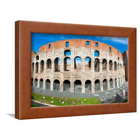 Colosseum or Coliseum, the Flavian Amphitheatre Framed Print Wall Art By David Ionut