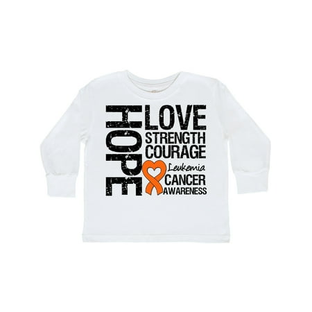 Inktastic Leukemia Cancer Hope Love Strength Gift Toddler Boy or Toddler Girl Long Sleeve T-Shirt
Inktastic Leukemia Cancer Hope Love Strength Gift Toddler Boy or Toddler Girl Long Sleeve T-Shirt