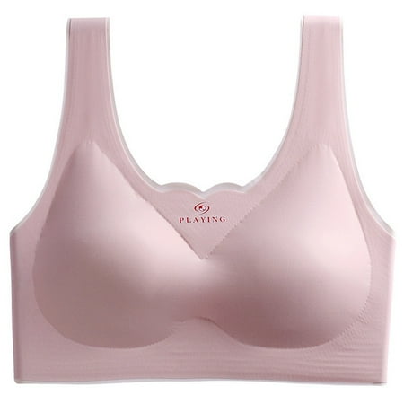 Spdoo Seamless Bras for Womens Wireless with Support Comfort Soft Daily Bra Pink 2XL
Spdoo Seamless Bras for Womens Wireless with Support Comfort Soft Daily Bra Pink 2XL