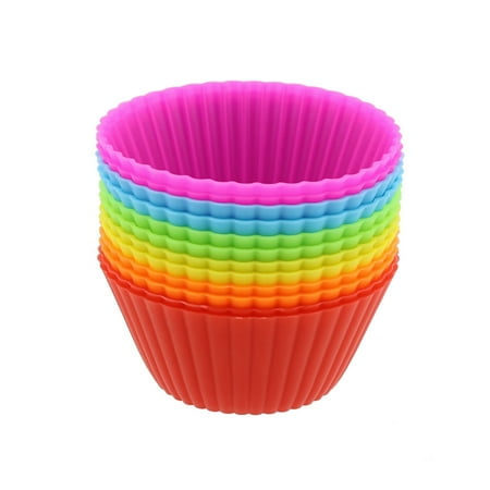 7Penn Silicone Cupcake Baking Cups Reusable Muffin Liners Small 12pc Solid Color
7Penn Silicone Cupcake Baking Cups Reusable Muffin Liners Small 12pc Solid Color