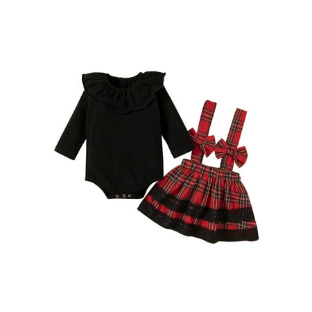 Kid Long-Sleeve Tops Skirt Suit Long Sleeve Round Neck Crotch Buttons Shirt Loose Suspender Dress
Kid Long-Sleeve Tops Skirt Suit Long Sleeve Round Neck Crotch Buttons Shirt Loose Suspender Dress