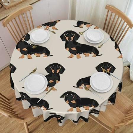 Tablecloth Hund Haustier Hunde Table Cloth For Circular Tables Waterproof Resistant Picnic Table Covers For Kitchen Dining/Party
Tablecloth Hund Haustier Hunde Table Cloth For Circular Tables Waterproof Resistant Picnic Table Covers For Kitchen Dining/Party
