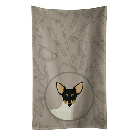 Carolines Treasures CK2214KTWL Toy Fox Terrier In the Kitchen Kitchen Towel 15 X 28 multicolor
Carolines Treasures CK2214KTWL Toy Fox Terrier In the Kitchen Kitchen Towel 15 X 28 multicolor