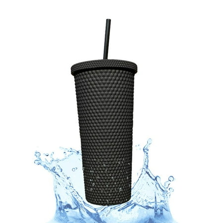 Julam Water Bottle Tumbler 20oz Studded Water Bottle Tumbler Double Walled Reusable Cups Portable Water Cup for Camping Hiking Travel Wide Mouth apposite
Julam Water Bottle Tumbler 20oz Studded Water Bottle Tumbler Double Walled Reusable Cups Portable Water Cup for Camping Hiking Travel Wide Mouth apposite