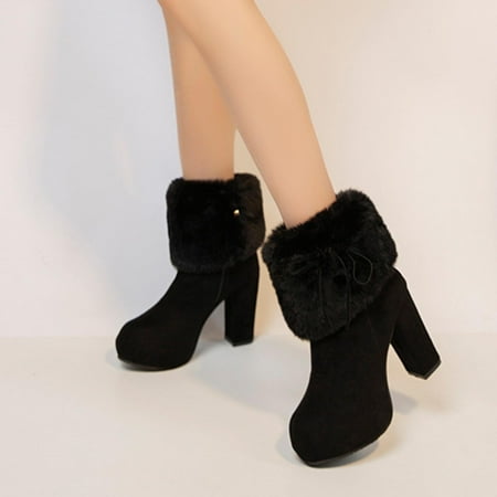 Njoeus Knee High Boots Women Tall Boots For Women Winter Boots For Women Shoes Thick High-Heeled Thick Soled Round Toe Boots Boot
Njoeus Knee High Boots Women Tall Boots For Women Winter Boots For Women Shoes Thick High-Heeled Thick Soled Round Toe Boots Boot