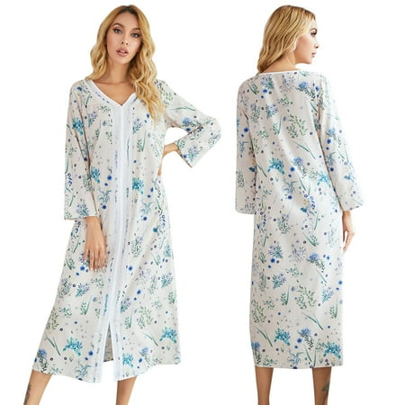 Retap Spring Ladies Printed Nightdress Long Sleeve Pajamas Casual Homewear Apricot XL
Retap Spring Ladies Printed Nightdress Long Sleeve Pajamas Casual Homewear Apricot XL