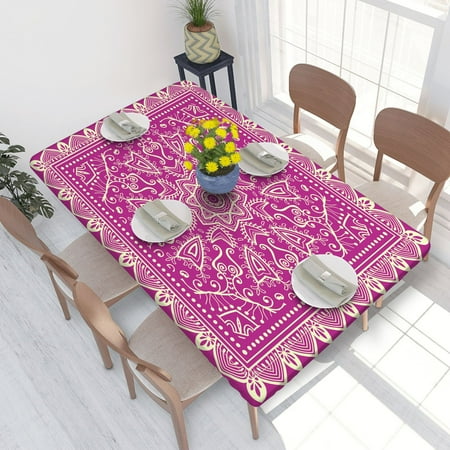Elastic Edge Fitted Tablecloth Abstract Square Geometric for Rectangle Table 4 FT 30 X 48 Inch
Elastic Edge Fitted Tablecloth Abstract Square Geometric for Rectangle Table 4 FT 30 X 48 Inch