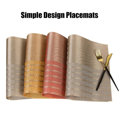 Yanerim Table Placemat Heat Resistant Non-Slip Table Mat Easy to Clean Table Protection Mat for Home Kitchen
Yanerim Table Placemat Heat Resistant Non-Slip Table Mat Easy to Clean Table Protection Mat for Home Kitchen