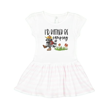 Inktastic I d Rather Be Camping- Raccoon with Backpack Gift Toddler Girl Dress
Inktastic I d Rather Be Camping- Raccoon with Backpack Gift Toddler Girl Dress