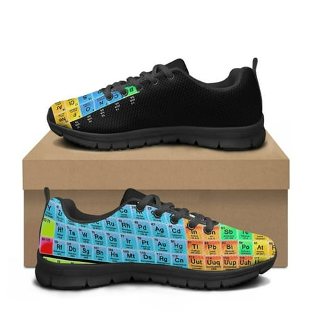 Cute Periodic Table Print Mesh Sneakers Shoes for Women Sport Running Jogging Shoes Spring Summer Female Flats Men Casual Shoes
Cute Periodic Table Print Mesh Sneakers Shoes for Women Sport Running Jogging Shoes Spring Summer Female Flats Men Casual Shoes