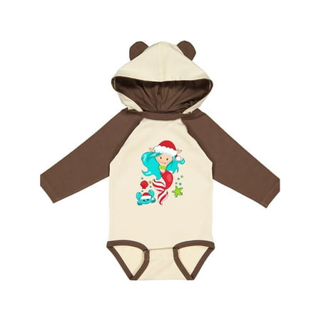 Inktastic Christmas Holiday Mermaid with Cute Crab Gift Baby Boy or Baby Girl Long Sleeve Bodysuit
Inktastic Christmas Holiday Mermaid with Cute Crab Gift Baby Boy or Baby Girl Long Sleeve Bodysuit