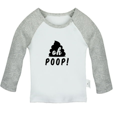 Oh Poop Funny T shirt For Baby Newborn Babies T-shirts Infant Tops 0-24M Kids Graphic Tees Clothing (Long Gray Raglan T-shirt 18-24 Months)
Oh Poop Funny T shirt For Baby Newborn Babies T-shirts Infant Tops 0-24M Kids Graphic Tees Clothing (Long Gray Raglan T-shirt 18-24 Months)