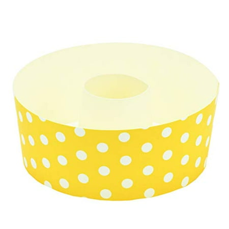 DELISH KITCHEN paper chiffon cake mold 20cm 2 pieces CX-24 yellow