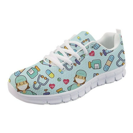 INSTANTARTS Spring Nurse Flat Shoes Women Cute Cartoon Nurses Printed Women s Sneakers Shoes Breath Mesh Flats Zapatos de Mujer
INSTANTARTS Spring Nurse Flat Shoes Women Cute Cartoon Nurses Printed Women s Sneakers Shoes Breath Mesh Flats Zapatos de Mujer
