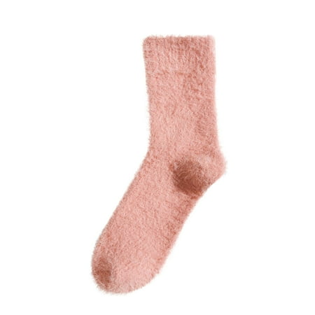 ViLaViDe Womens Socks In Autumn And Winter Plus Velvet Padded Warm Towel Socks Solid Color Long Cotton Socks
ViLaViDe Womens Socks In Autumn And Winter Plus Velvet Padded Warm Towel Socks Solid Color Long Cotton Socks