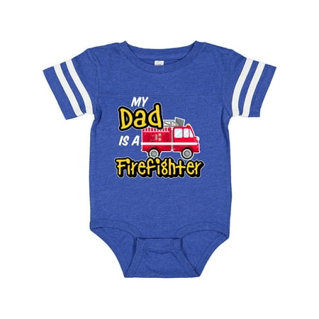Inktastic My Dad is a Firefighter with Fire Truck Gift Baby Boy or Baby Girl Bodysuit
Inktastic My Dad is a Firefighter with Fire Truck Gift Baby Boy or Baby Girl Bodysuit