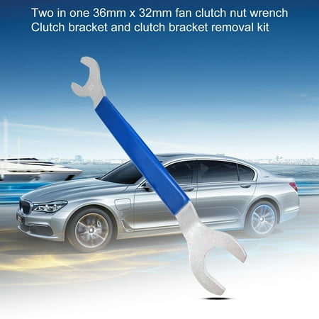 Naierhg Fan Clutch Nut Wrench Labor-saving High Hardness 2-in-1 Steel Fan Clutch Holder Kit for BMW
Naierhg Fan Clutch Nut Wrench Labor-saving High Hardness 2-in-1 Steel Fan Clutch Holder Kit for BMW