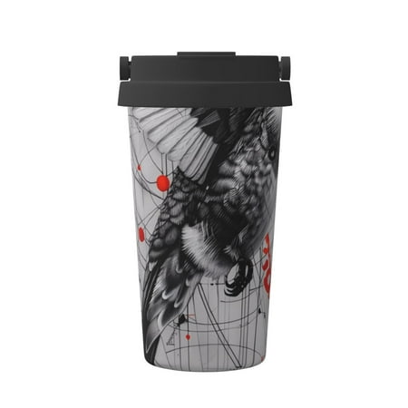 Matuu Abstract Geometric Hummingbird for Insulated Coffee Mug Reusable Travel Coffee Cup Spill Proof 16oz Stainless Steel Coffee Cups for Hot/Ice Coffee Tea
Matuu Abstract Geometric Hummingbird for Insulated Coffee Mug Reusable Travel Coffee Cup Spill Proof 16oz Stainless Steel Coffee Cups for Hot/Ice Coffee Tea