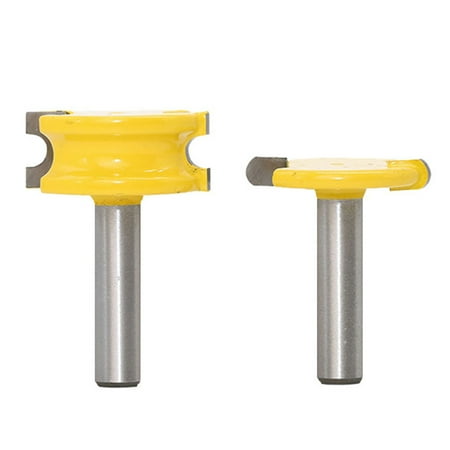 FarDo 2Pcs 8mm Shank Round T-type Milling Cutters High-strength Hard Alloy Router Bits for Woodworking
FarDo 2Pcs 8mm Shank Round T-type Milling Cutters High-strength Hard Alloy Router Bits for Woodworking